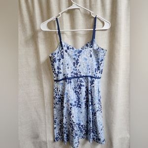 Womens Vineyard Vines Blue Flecked Dress Size 6